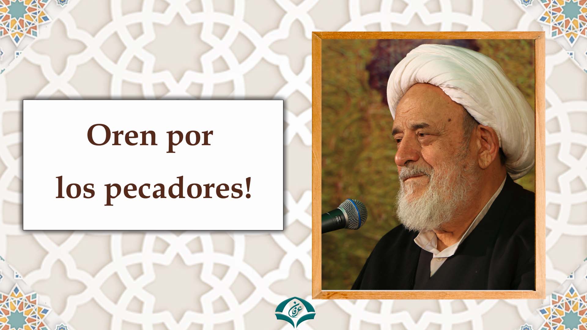 !Oren por los pecadores